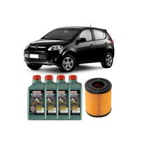 Kit Troca De Oleo Palio 1.6 1.8 16v 2011 Em Diante Castrol