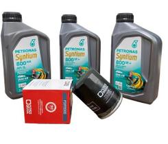 Kit Troca De Óleo Petronas 15W 40 S 800 AM e Filtro De Óleo