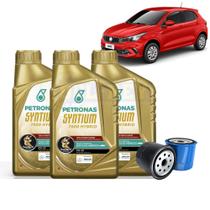 Kit Troca de Óleo Petronas Syntium 0w 20 + Filtro de Óleo Argo 1.0 1.3 8v FireFly