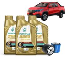 Kit Troca de Óleo Petronas Syntium 0w 20 + Filtro de Óleo Strada 1.3 FireFly Freedom e Volcano