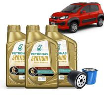 Kit Troca de Óleo Petronas Syntium 0w 20 + Filtro de Óleo Uno 1.0 1.3 8v FireFly