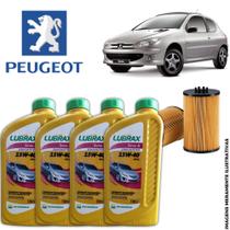 Kit troca de oleo Peugeot 206 1.4 8v e 1.6 16v