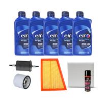 Kit Troca de Óleo Renault Fluence 2.0 16v Manual -ELF 10W40 + Higienizador