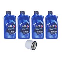 Kit Troca de Óleo Renault Logan Sandero Symbol 1.6 8v - ELF 10W40