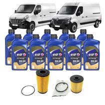Kit Troca De Óleo Renault Master 2.3 2014-2023 Com Dpf