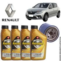 Kit troca de oleo Renault Sandero 1.6 8V