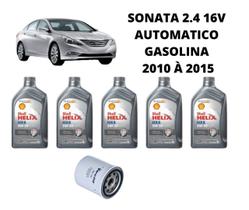 Kit troca de oleo sonata 2.4 16v 2010 à 2015 Kit troca de oleo sonata 2.4 16v 2010 à 2015
