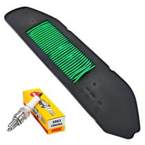 Kit Troca Filtro De Ar E Vela Ignição Fluo 125 2023 a 2026 Kit Troca Filtro De Ar E Vela Ignição Fluo 125 2023 a 2026
