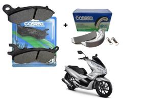 Kit Troca Freios Pastilha Dianteira Cobreq + Lona Patim Freio Traseiro Cobreq Honda Pcx150 Pcx 150 Anos 2014 2015 2016 2017 Kit Troca Freios Pastilha Dianteira Cobreq + Lona Patim Freio Traseiro Cobreq Honda Pcx150 Pcx 150 Anos 2014 2015 2016 2017