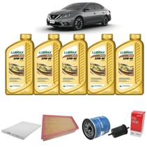 Kit Troca Lubrax 10w40 Nissan Sentra 2.0 2009 A 2013