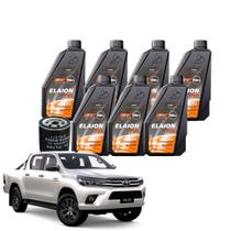 Kit Troca Óleo 10w40 Hilux / Sw4 2.5 3.0 Diesel 2005 A 2015 - Elaion