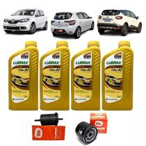 Kit Troca Óleo 10w40 Sandero Logan 1.0 3c Duster Captur 2.0 Kit Troca Óleo 10w40 Sandero Logan 1.0 3c Duster Captur 2.0