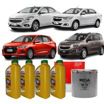 Kit Troca Óleo 15W40 Tecno Sl Filtro Onix Prisma 2016/2019