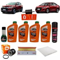 Kit Troca Oleo 4l 5w30 Filtro Onix Tracker Aspirado E Turbo