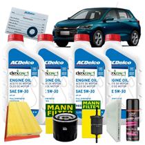 Kit Troca Óleo Ac Delco 5w30 Dexos 1 Ger 3 Gm Onix Turbo 2020 2021 2022 2023 2024