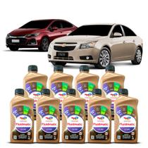 Kit Troca Oleo Cambio Automatico Fluidmatic LV MV ATF Dexron 6 Chevrolet Cruze 1.4 1.8 2011 a 2023