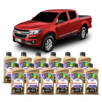 Kit Troca Oleo Cambio Automatico Fluidmatic LV MV ATF Dexron 6 Chevrolet S10 2.5 8V 16V 2015 a 2022