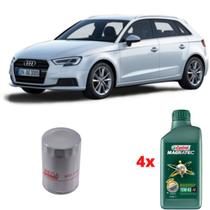 Kit Troca Óleo Castrol 10w40 Audi A3 1.8 T 20v 97 A 2006 Kit Troca Óleo Castrol 10w40 Audi A3 1.8 T 20v 97 A 2006