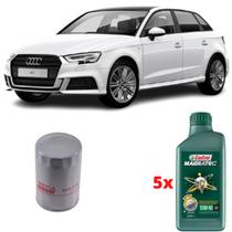 Kit Troca Óleo Castrol 10w40 Audi A3 1.8 T 20v 97 A 2006 Kit Troca Óleo Castrol 10w40 Audi A3 1.8 T 20v 97 A 2006