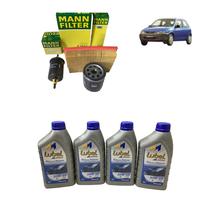 KIT TROCA OLEO CELTA 2000 A 2005 MOURA LUBEL 20w50 +3filtros