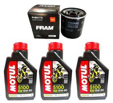 Kit Troca Oleo E Filtro Cb 600 Hornet Carburada Motul 15w50