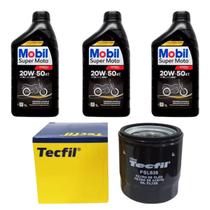 Kit Troca Oleo E Filtro Drag Star Xt660 mobil super 20w50