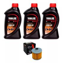Kit Troca Oleo E Filtro Drag Star Xt660 Yamalube 20w50