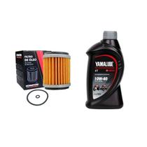 Kit Troca Oleo E Filtro Yamaha Crypton 115 2009-2018 Kit Troca Oleo E Filtro Yamaha Crypton 115 2009-2018