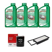 Kit Troca Oleo E Filtros Honda Fit 1.4 Com Lubrax 10w30 Kit Troca Oleo E Filtros Honda Fit 1.4 Com Lubrax 10w30