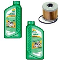 Kit Troca Oleo Filtro Kawasaki Kxf 450 06/15 20w50 Lubrax