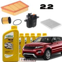 Kit Troca Óleo Filtros / Revisão Land Rover Evoque e Discovery 2.2 Sd4 Kit Troca Óleo Filtros / Revisão Land Rover Evoque e Discovery 2.2 Sd4