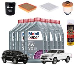 Kit Troca Óleo + Filtros Toyota Hilux / Sw4 2.8 2016/2021