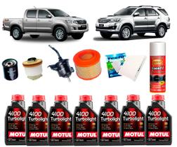 Kit Troca Óleo + Filtros Toyota Hilux / Sw4 2011/2015