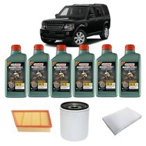 Kit Troca Óleo Land Rover Evoque 2.0 Castrol Magnatec 5w30