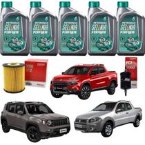 Kit Troca Óleo Motor e Filtros 5W30 - Jeep Renegade 1.8 16V