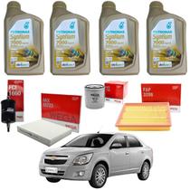 Kit Troca Óleo Motor Filtros 0w20 GM Cobalt 1.8 LT LTZ