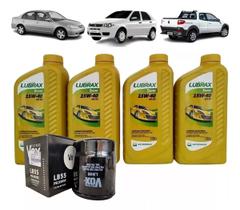 Kit Troca Óleo Motor Lubrax Tecno 15w40 + Filtro Palio Fire