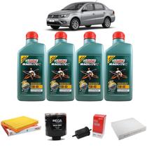 Kit Troca Oleo Original Castrol Voyage 2011-2015 1.0 8v Kit Troca Oleo Original Castrol Voyage 2011-2015 1.0 8v