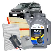 Kit Troca Óleo Revisão Up TSI Wega + VW 5W40 Original