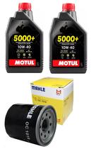 KIT TROCA ÓLEO vulcan 650 2x MOTUL 5000 JASO MA2 10W-40 4T 1L semissintético + 1 FILTRO MAHLE