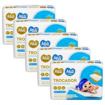 Kit trocador descartável mili 84x63 cm com 25 unidades