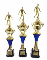 Kit Trofeu 3pcs 501291 Futebol 48 45 41 cm drd/azl Gravacao Gratis - Vitória Kit Trofeu 3pcs 501291 Futebol 48 45 41 cm drd/azl Gravacao Gratis - Vitória