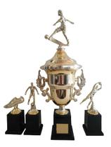 Kit Trofeu e Barato Modelos Originais Festa Campeonato