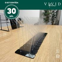 Kit Troféus Acrílico 2mm Cristal 18x12cm Personalização Premium para Premiações e Eventos Esportivos