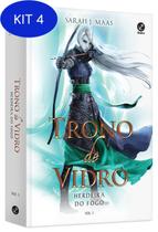Kit Trono De Vidro Volumes 1 2 3 Sarah J. Maas - Galera