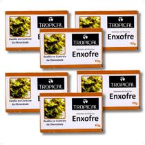 Kit Tropical Enxofre: 6 Sabonetes de Glicerina 90g