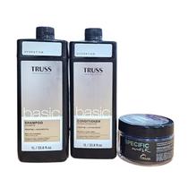 Kit Truss Basic - Shampoo 1L + Condicionador 1L + Máscara Specific 180g