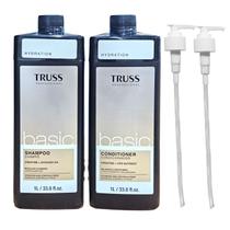 Kit Truss Basic - Shampoo 1L + Condicionador 1L + Válvula Pump