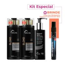 Kit Truss Blond Night Cabelos Loiros (4 produtos)