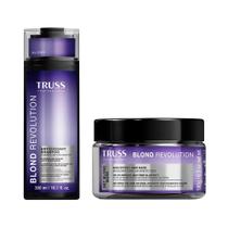 Kit Truss Blond Revolution - Shampoo 300ml + Máscara Net Mask 180g